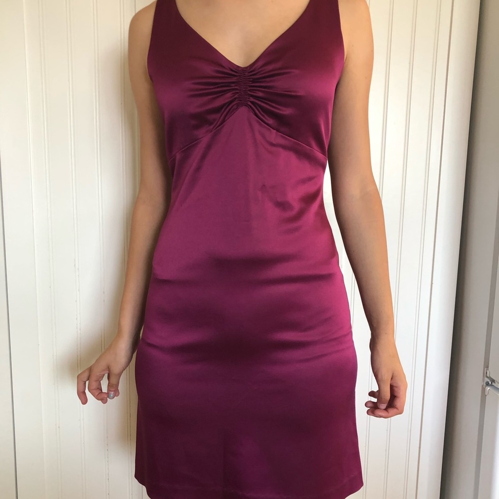 Wine color BCBG Dress
